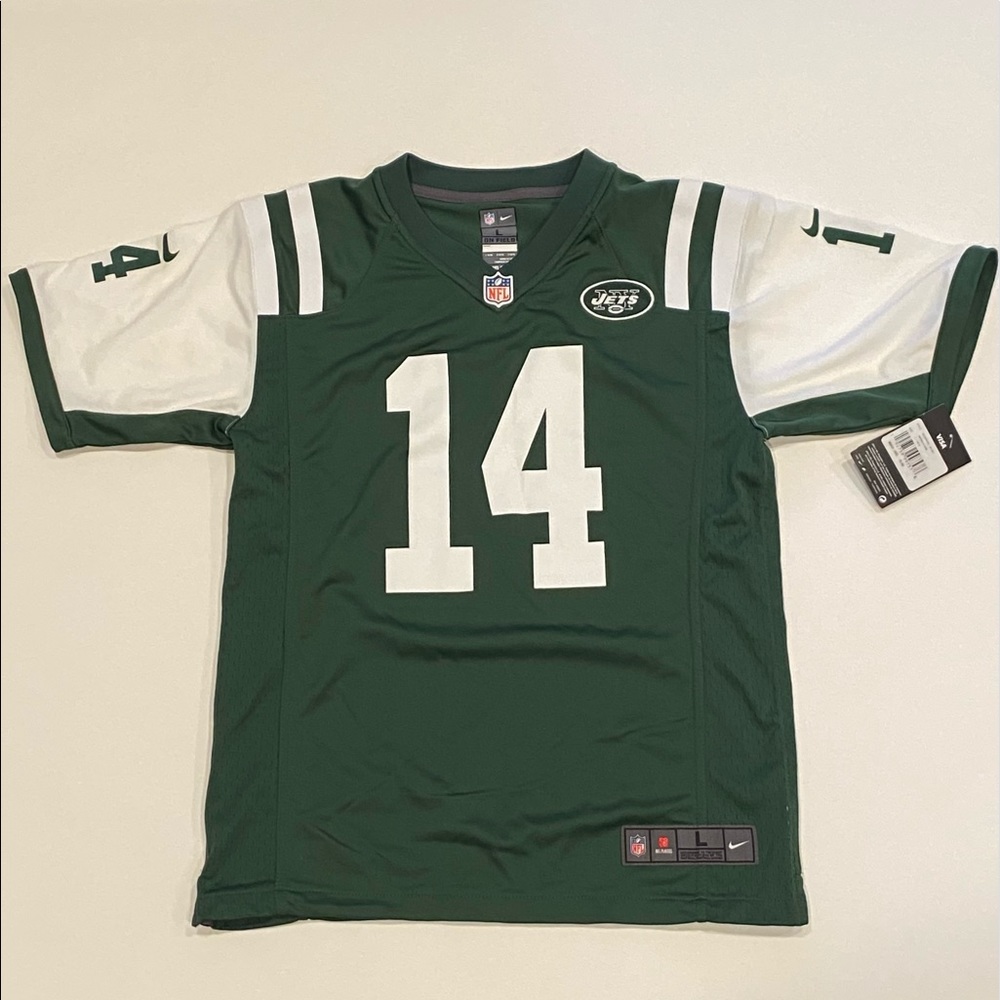 Sam Darnold New York Jets Jersey “On Field” Green NFL Youth Football Jersey